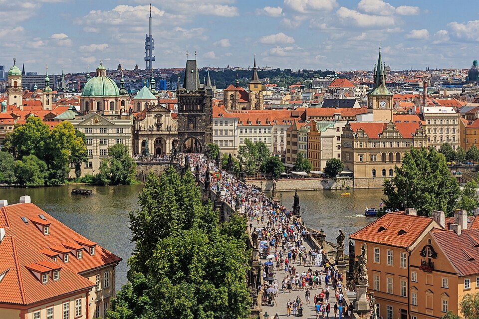 The Charles Bridge in Prague